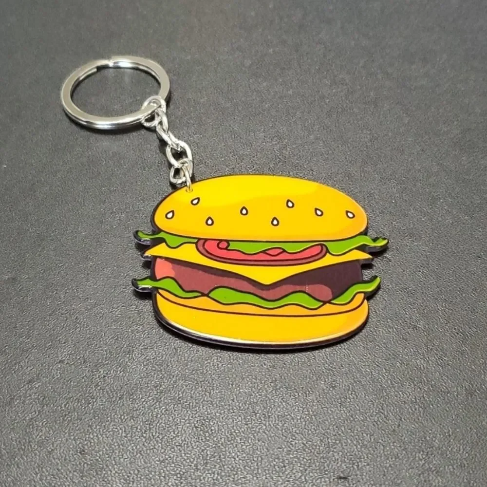 Cheeseburger Cheeseburger Cheeseburger key fob